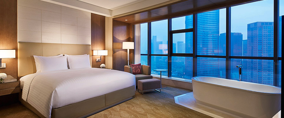 杭州錢江新城萬怡酒店內(nèi)景