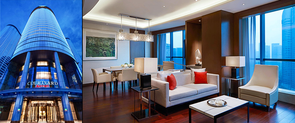 杭州錢江新城萬怡酒店內(nèi)景