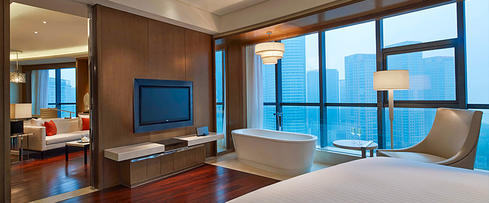 杭州錢江新城萬怡酒店內(nèi)景