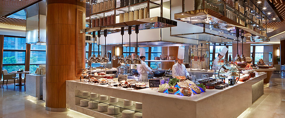 杭州錢江新城萬怡酒店內(nèi)景