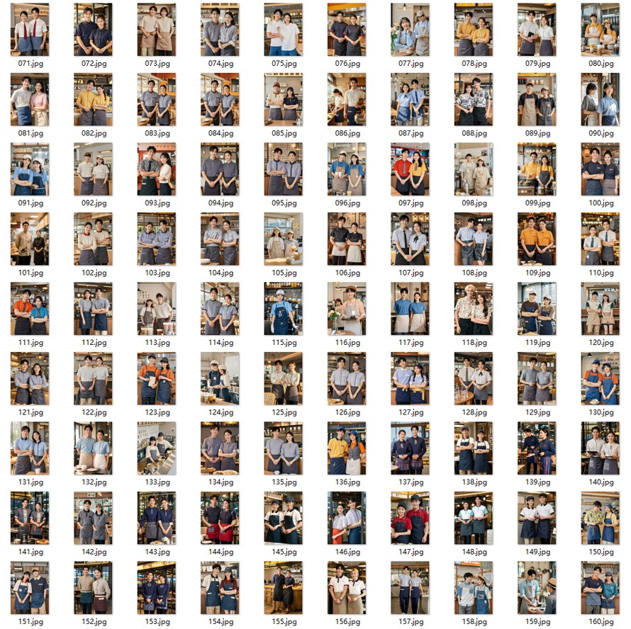 2025-2026夏季餐飲工作服，奶茶工作服，咖啡工作服，蛋糕店工作服，功能美學(xué)指南內(nèi)頁