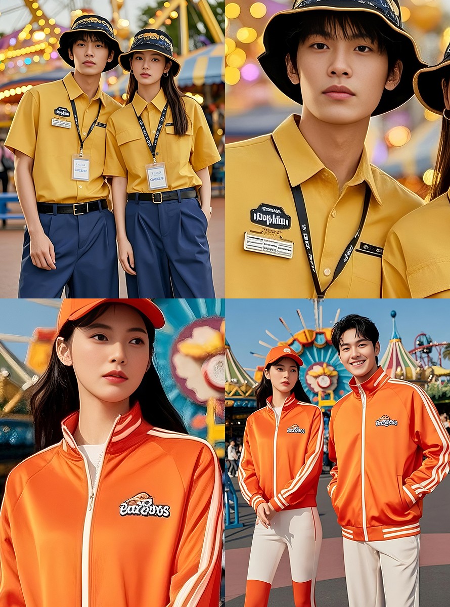 文旅產(chǎn)業(yè)工作服設(shè)計(jì)方案-主題樂園員工制服圖鑒