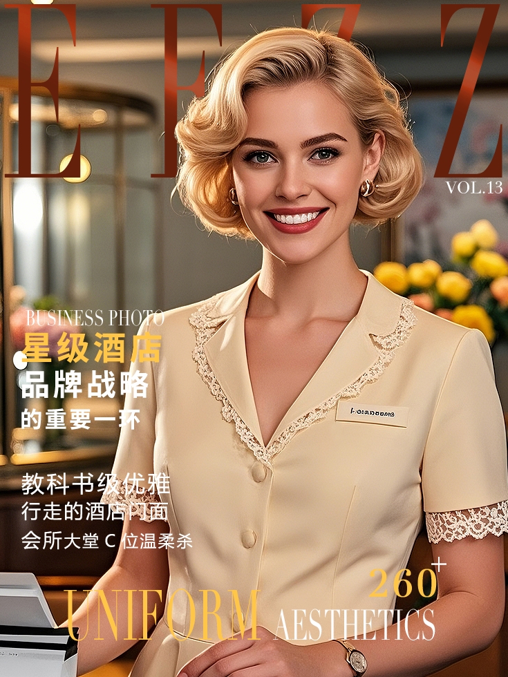 國際酒店酒店顧問經(jīng)理-前臺接待人員-高端夏季職業(yè)裝定制款