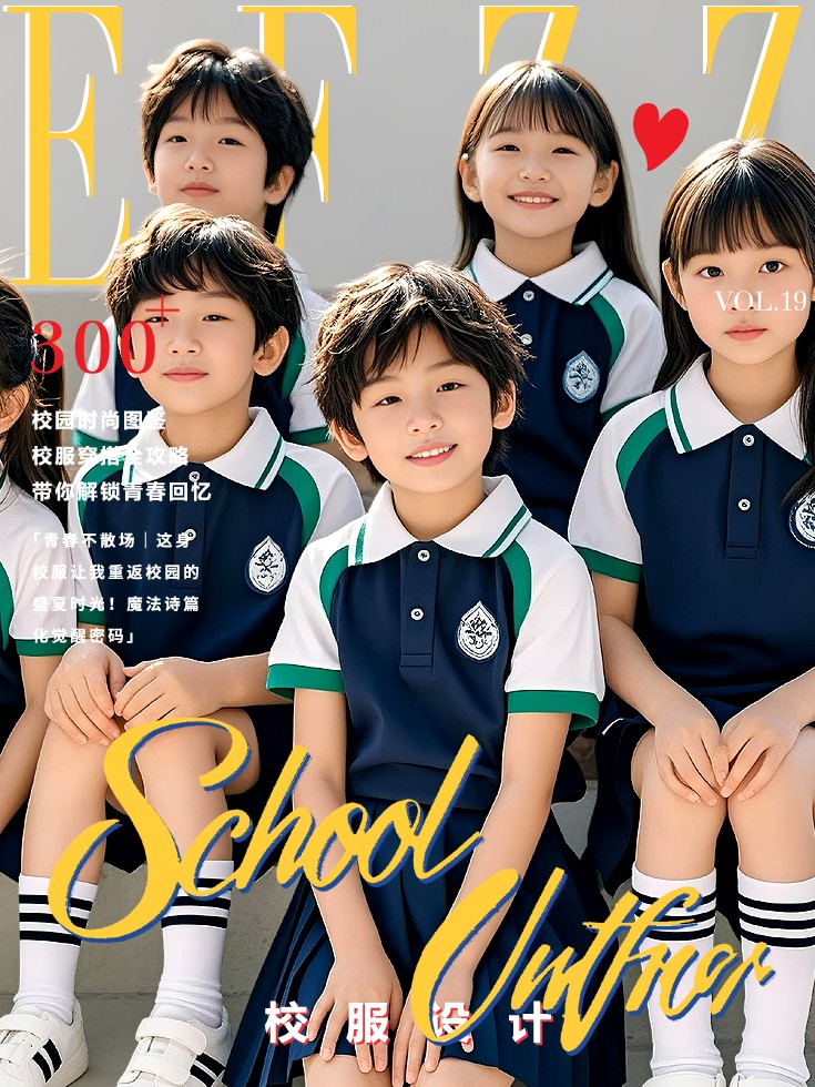 EFZZ國(guó)際校園時(shí)尚密碼：春夏校服新風(fēng)尚VOL.19圖鑒
