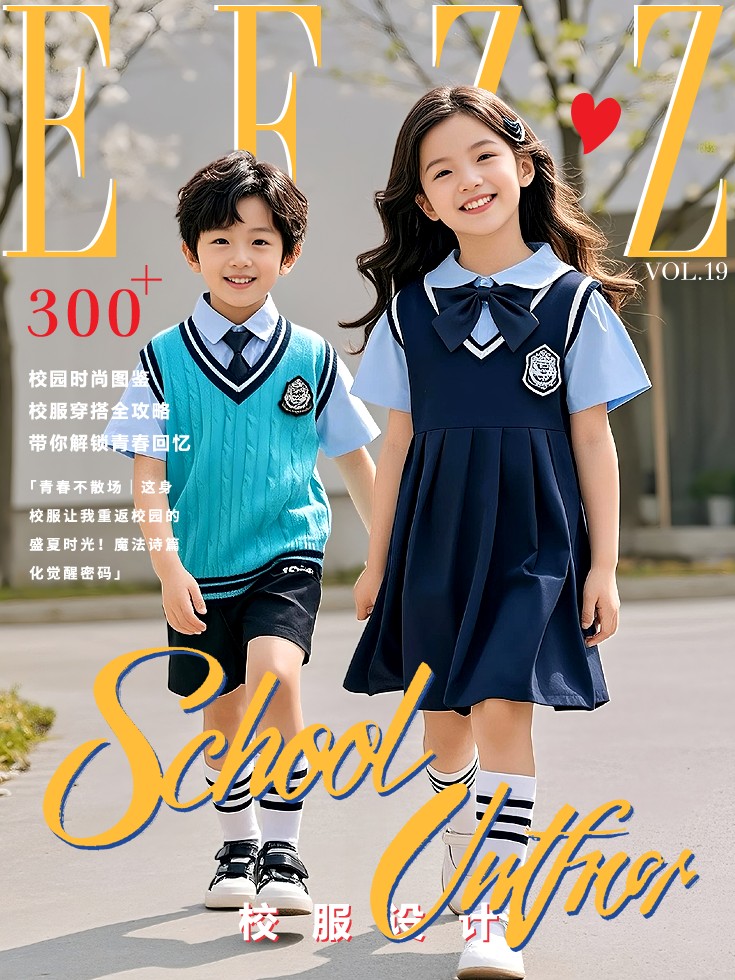 EFZZ國(guó)際校園時(shí)尚密碼：春夏校服新風(fēng)尚VOL.19圖鑒