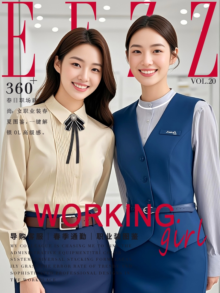 春日職場新風尚：360款女職業(yè)裝春夏圖鑒