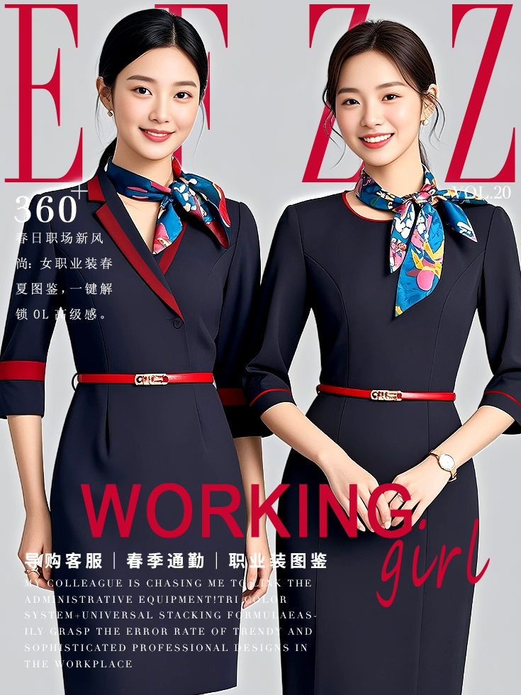 春日職場新風尚：360款女職業(yè)裝春夏圖鑒