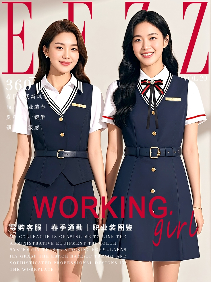 春日職場新風尚：360款女職業(yè)裝春夏圖鑒