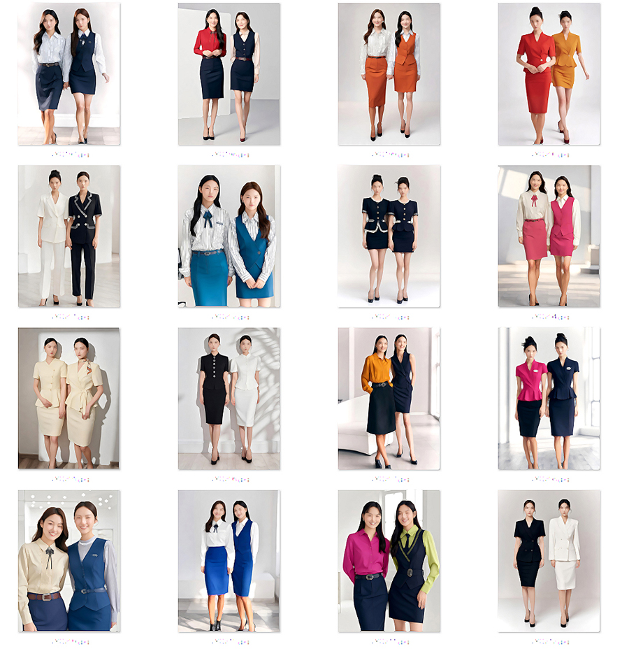 春日職場新風尚:360款女職業(yè)裝春夏圖鑒