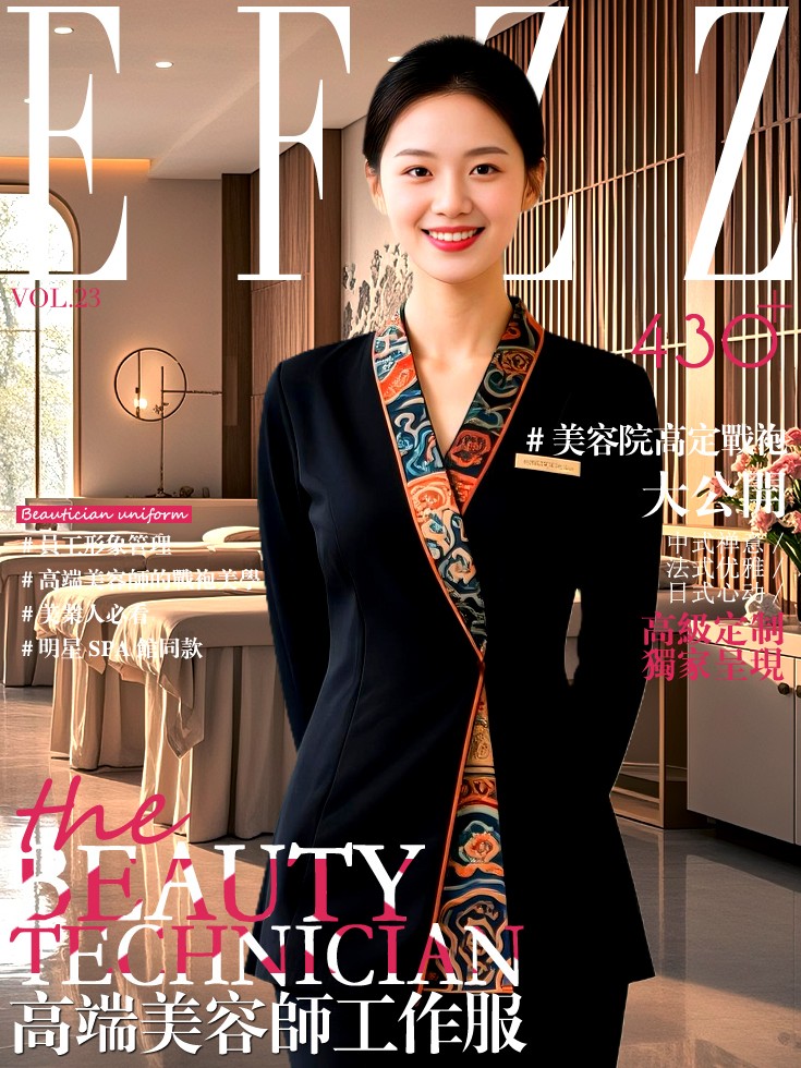 高端美容師工裝指南！按摩女技師爆款制服圖鑒