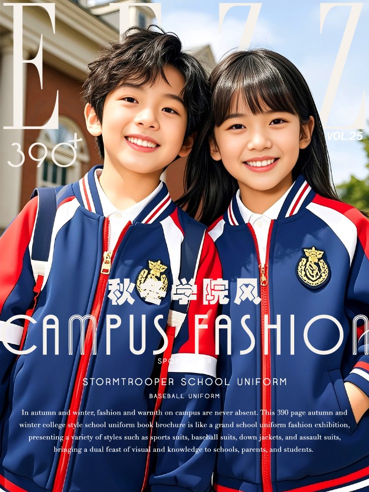 秋冬學院風校服典藏畫冊，秋冬校服設計，秋冬校服定制