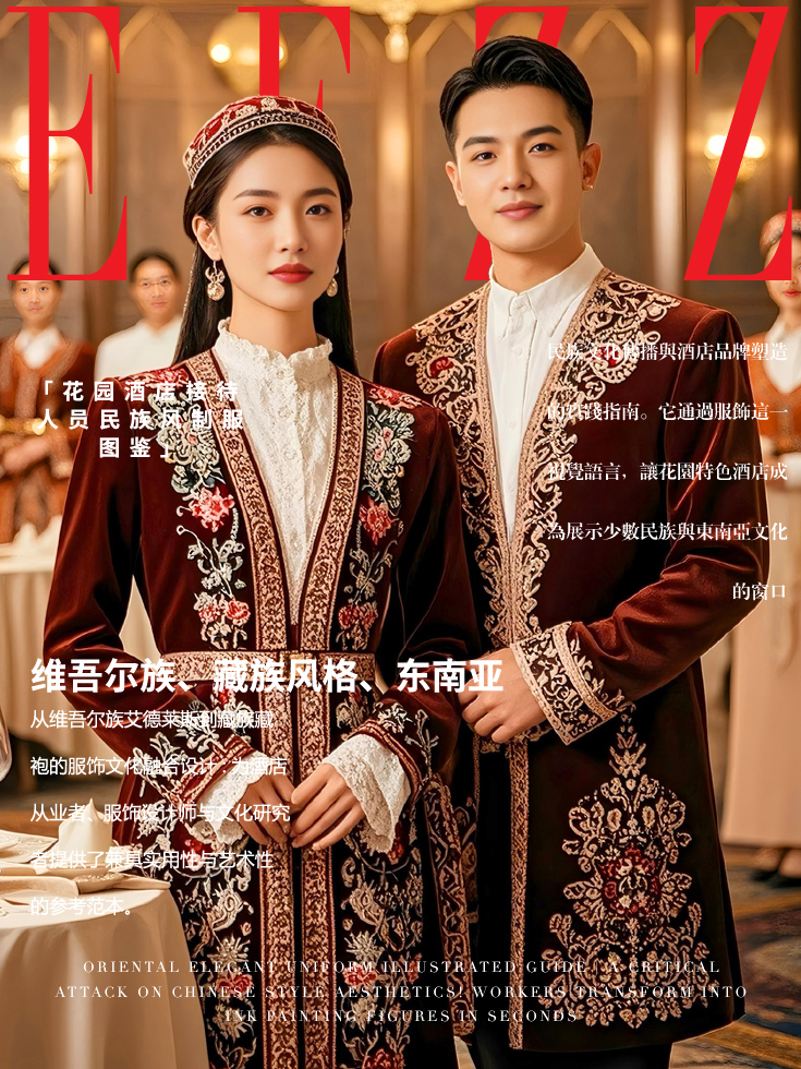 花園酒店接待人員民族風(fēng)制服——東南亞、維吾爾族、藏族風(fēng)格經(jīng)典圖鑒