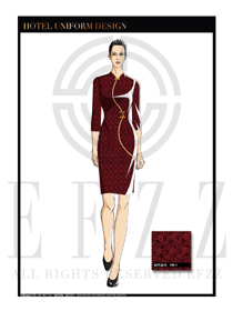 中餐廳領班制服設計圖116