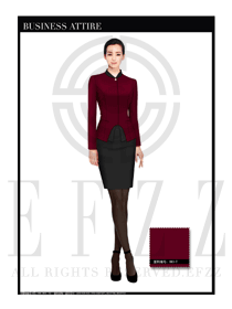 女時(shí)尚OL職業(yè)裝設(shè)計(jì)圖1082