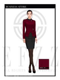 女時(shí)尚OL職業(yè)裝設(shè)計(jì)圖1083