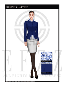 女時尚OL職業(yè)裝設(shè)計(jì)圖1104