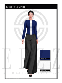 女時(shí)尚OL職業(yè)裝設(shè)計(jì)圖1113