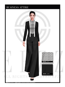 女時(shí)尚OL職業(yè)裝設(shè)計(jì)圖1114