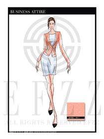 女時(shí)尚OL職業(yè)裝設(shè)計(jì)圖1157