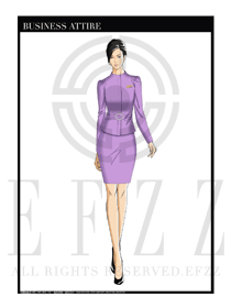 女時(shí)尚OL職業(yè)裝設(shè)計(jì)圖1206