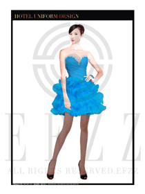 夜場ktv包房公主服設(shè)計圖745