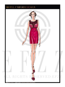 KTV夜場DJ公主服裝設(shè)計(jì)圖760