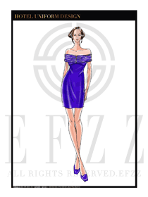 KTV夜場(chǎng)DJ公主服裝設(shè)計(jì)圖766