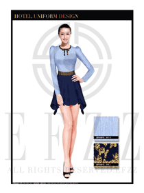 足療會(huì)所服務(wù)生制服設(shè)計(jì)圖552