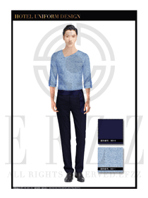 足療會所服務(wù)生制服設(shè)計圖557