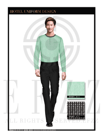 SPA會所服務(wù)生制服設(shè)計(jì)圖558