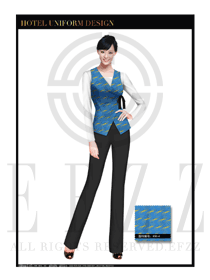 SPA會(huì)所服務(wù)生制服設(shè)計(jì)圖562