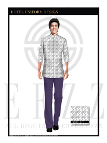 SPA會所服務(wù)生制服設(shè)計(jì)圖572