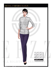 美容SPA會(huì)所服務(wù)生制服設(shè)計(jì)圖574