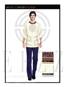 SPA會(huì)所服務(wù)生制服設(shè)計(jì)圖577