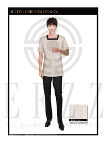 美容SPA會所服務生制服設計圖588