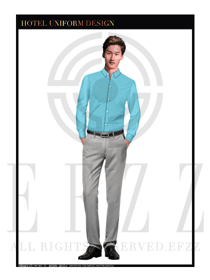 足療會(huì)所服務(wù)生制服設(shè)計(jì)圖590