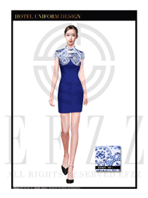 養(yǎng)生休閑會所服務(wù)生制服設(shè)計(jì)圖591