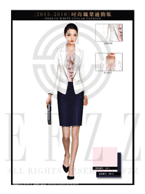 時(shí)尚女秋冬職業(yè)通勤裝1249