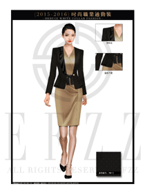 女時(shí)尚OL職業(yè)裝設(shè)計(jì)圖1254