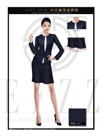 時(shí)尚女秋冬職業(yè)通勤裝1256