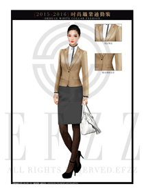 女時尚OL職業(yè)裝設(shè)計圖1257