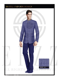 藍色祥云酒店經(jīng)理職業(yè)裝款式圖426