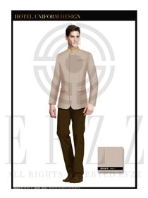 米色男款酒店制服經(jīng)理職業(yè)裝設(shè)計(jì)圖427