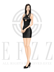 夜總會ktv包房公主制服設(shè)計(jì)圖537