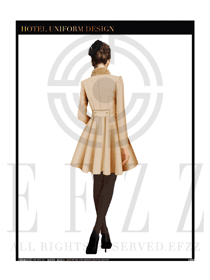 女職業(yè)裝OL大衣設(shè)計圖164