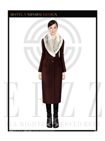 女職業(yè)裝OL大衣設(shè)計(jì)圖165