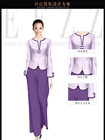 泰式風(fēng)格水療SPA會(huì)所咨客迎賓服裝款式圖430