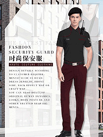 新款男款短袖保安服款式設(shè)計(jì)圖371