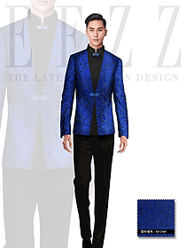 原創(chuàng)制服設(shè)計(jì)男款中餐服務(wù)員制服設(shè)計(jì)圖1044