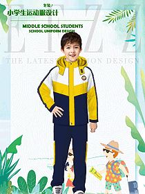 原創(chuàng)制服設(shè)計(jì)長(zhǎng)袖男款沖鋒衣學(xué)生服校服款式圖104